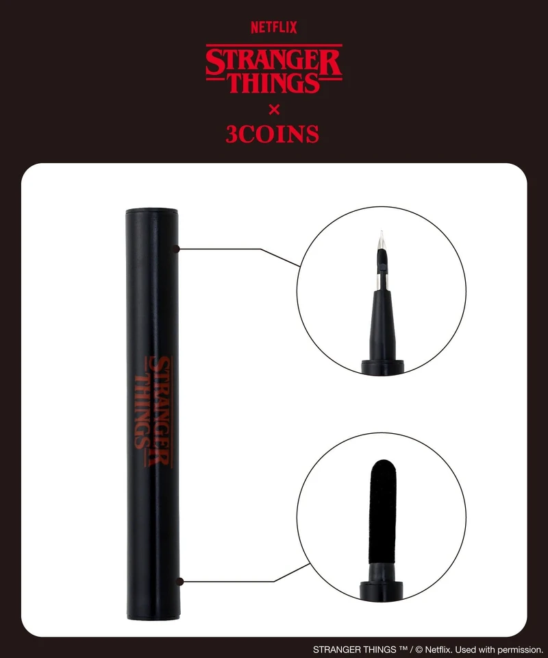 3COINSＸ《怪奇物語》聯名商品：清潔筆
