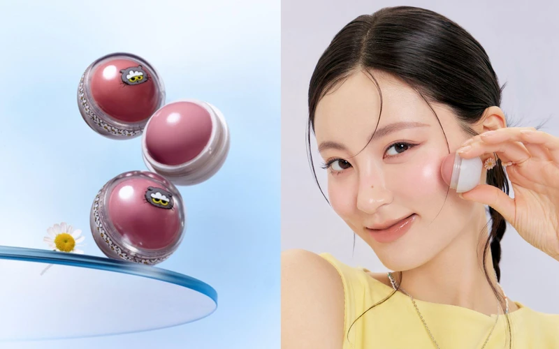 rom&nd × ZO&FRIENDS 果汁腮紅球