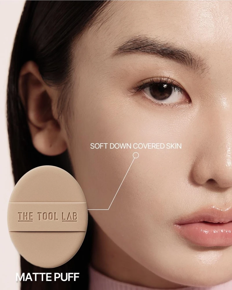 THE TOOL LAB粉撲，Matte 霧面款
