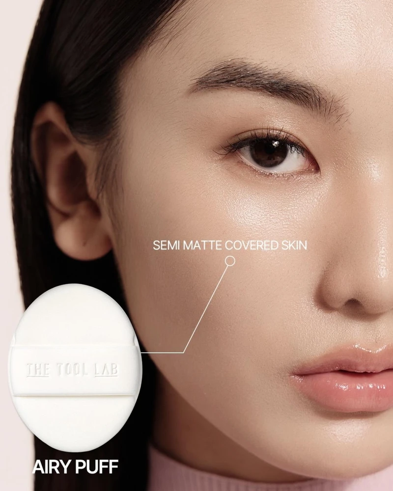 THE TOOL LAB粉撲，Airy 雲朵柔膚款