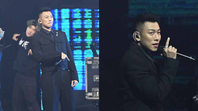 瘦子穿西裝帥炸舞台