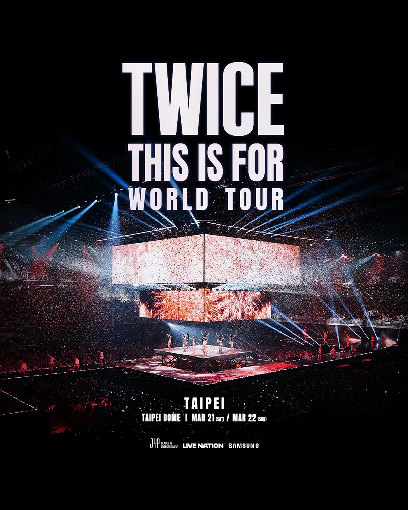 TWICE大巨蛋演唱會2026 Photo / Live Nation Taiwan 理想國 TWICE大巨蛋演唱會2026 Photo / Live Nation Taiwan 理想國