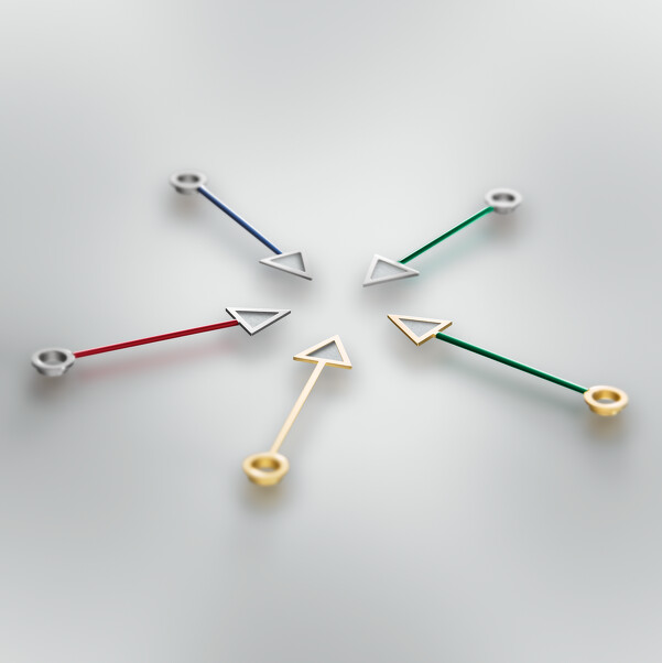 不同GMT-Master II款式的24小時指針 ©Rolex/Christophe Lauffenburge 不同GMT-Master II款式的24小時指針 ©Rolex/Christophe Lauffenburge