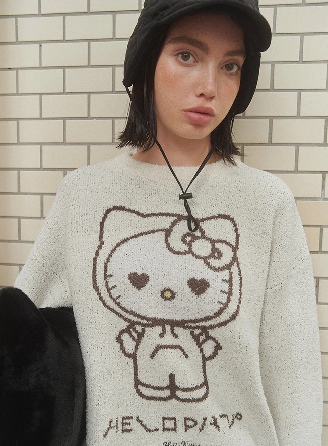 HELLO KITTY 人物造型珊瑚絨上衣 NT.1,490 HELLO KITTY 人物造型珊瑚絨上衣 NT.1,490