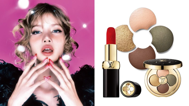 外套為 Louis Vuitton。 外套為 Louis Vuitton。