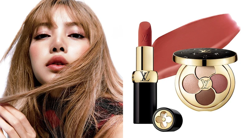 洋裝為 Louis Vuitton。 洋裝為 Louis Vuitton。