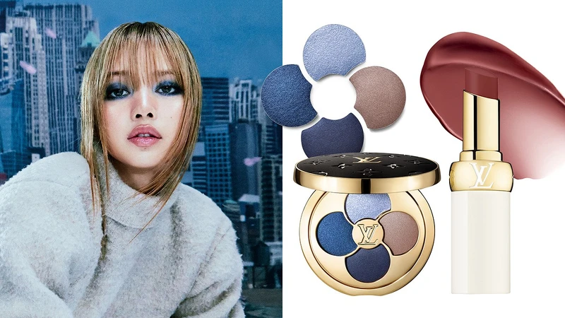 針織上衣 為 Louis Vuitton。 針織上衣 為 Louis Vuitton。