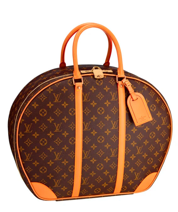 Karl Lagerfeld and Louis Vuitton Punching Suitcase