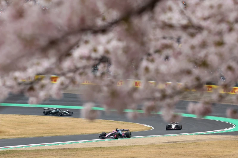 2025年4月的日本大獎賽，在三重縣的鈴鹿賽道舉辦。