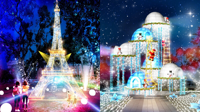 「2025屏東聖誕節」主題打卡裝置