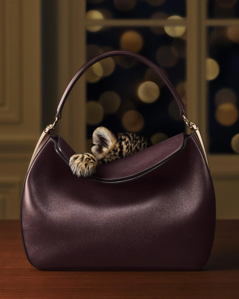 Panth&egrave;re Double手提包。