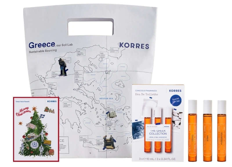 KORRE白色希臘滾香3入組，NT1,580