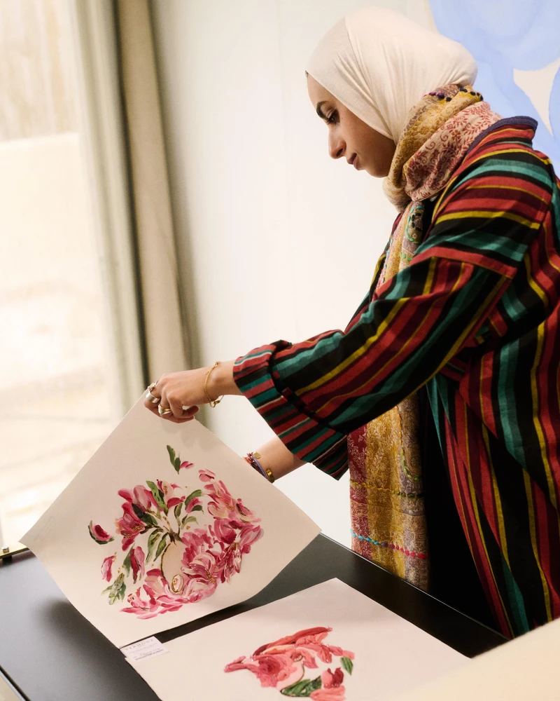 科威特藝術家 Alymamah Rashed，© Mateusz Stefanowski。