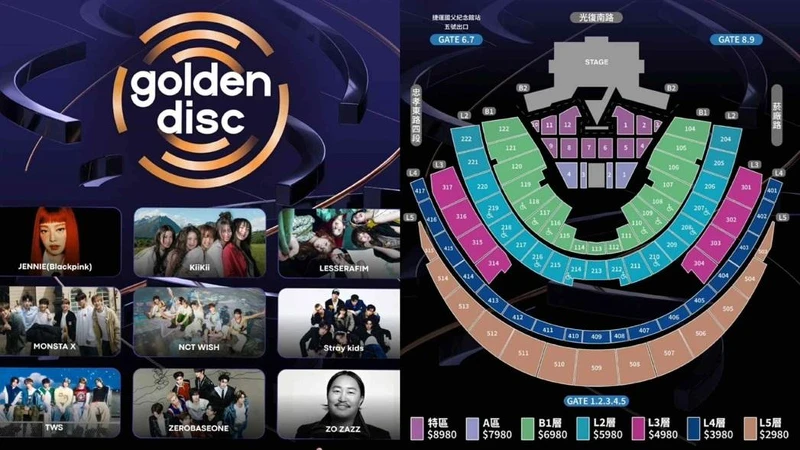 2026金唱片頒獎典禮 Photo / 超級圓頂、HLL 2026金唱片頒獎典禮 Photo / 超級圓頂、HLL