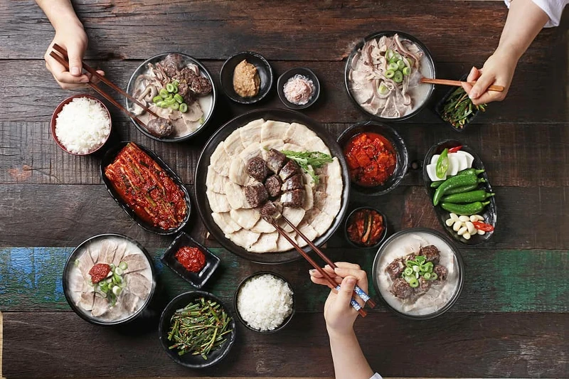 密陽血腸豬肉湯飯(Photo/ig@milyangsoondae_haewoondae) 密陽血腸豬肉湯飯(Photo/ig@milyangsoondae_haewoondae)