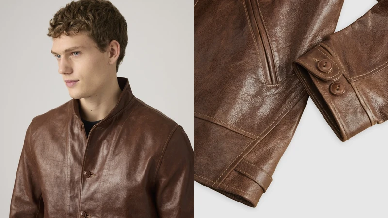 愛因斯坦Menlo Cossack夾克復刻細節