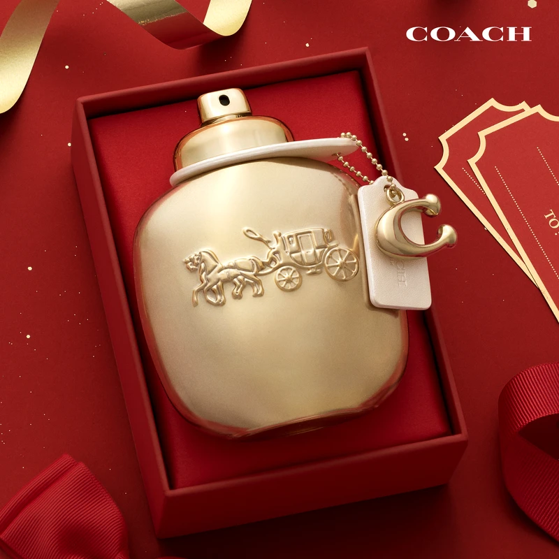 COACH GOLD時尚閃耀香精 90ML $4,500 / 50ML $3,450 / 30ML $2,300