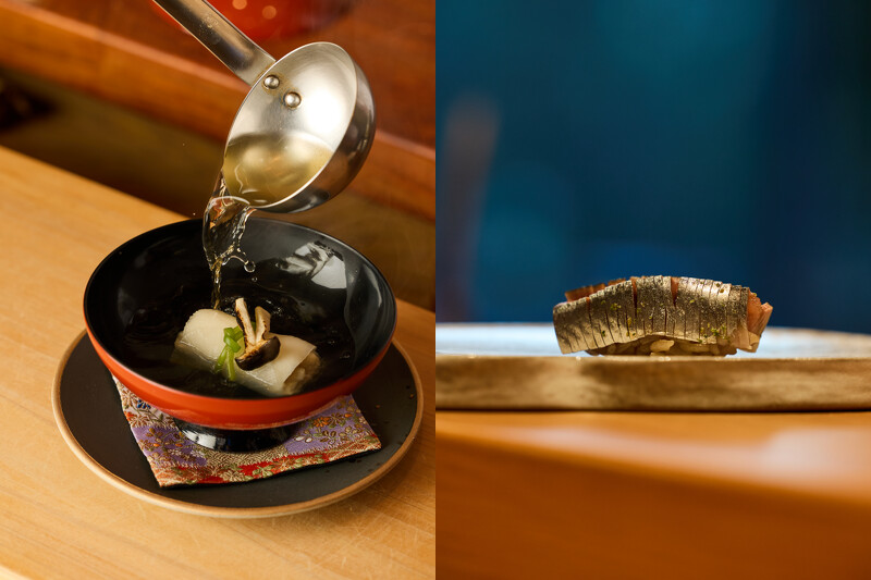 料理長樂於挑戰那些容易被拒絕的食材。 料理長樂於挑戰那些容易被拒絕的食材。