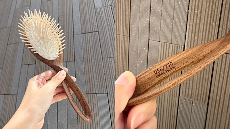 ACCA KAPPA Infinito 150全球限量氣墊按摩梳(胡桃木),NT7,560 ACCA KAPPA Infinito 150全球限量氣墊按摩梳(胡桃木),NT7,560