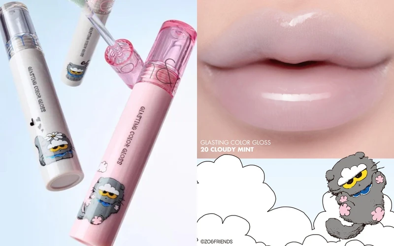 rom&nd × ZO&FRIENDS 天使光糖漿唇蜜