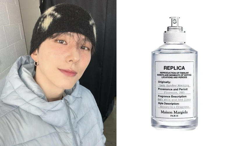 Photo/ IG @yookihhh，MONSTA X 基賢 私下愛用香氛：Maison Margiela 慵懶週末淡香水