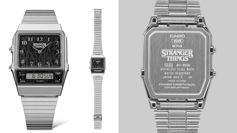 CASIO《怪奇物语》联名AQ-800EST錶款NT.3,600