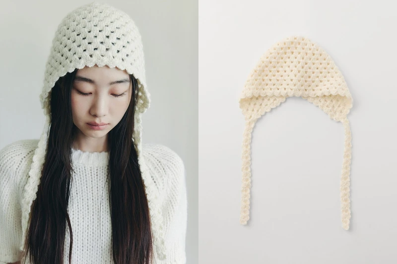 CELITAILS遮耳帽 約台幣1,806 CELITAILS遮耳帽 約台幣1,806