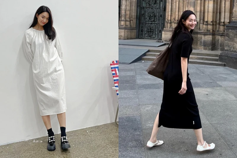 申敏兒穿搭好感元素:鬆弛版型+乾淨線條 申敏兒穿搭好感元素:鬆弛版型+乾淨線條