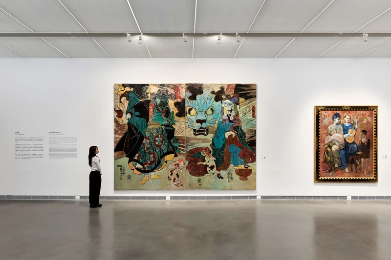 高美館《馮.沃爾夫的花園堡壘》展場一隅|Photo by Studio Millspace 高美館《馮.沃爾夫的花園堡壘》展場一隅|Photo by Studio Millspace