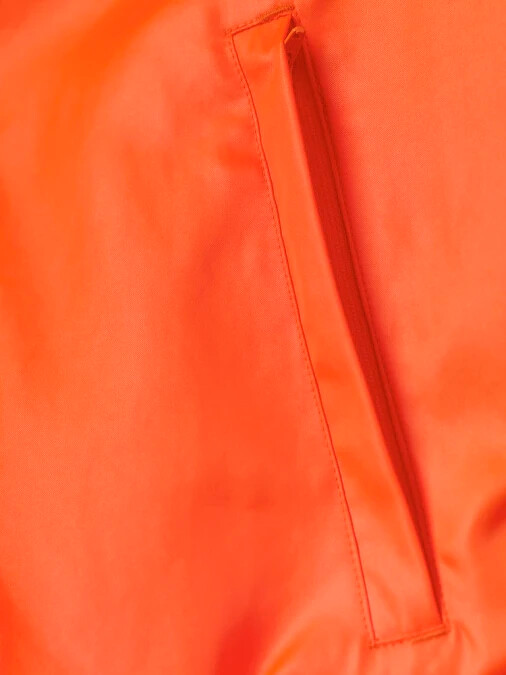 adidas Originals=Pharrell Williams Superstar霓虹橘運動夾克