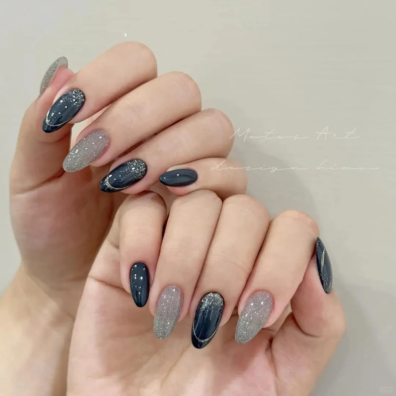 天蠍座美甲範本(Photo/小紅書@x折)。 天蠍座美甲範本(Photo/小紅書@x折)。