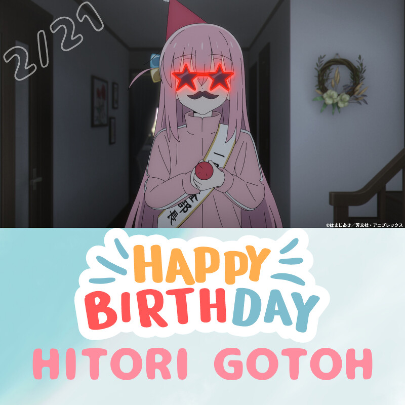 第一次有朋友到家里，小孤獨(dú)作主人作好作滿。（圖片來源：IG@BTR_anime）