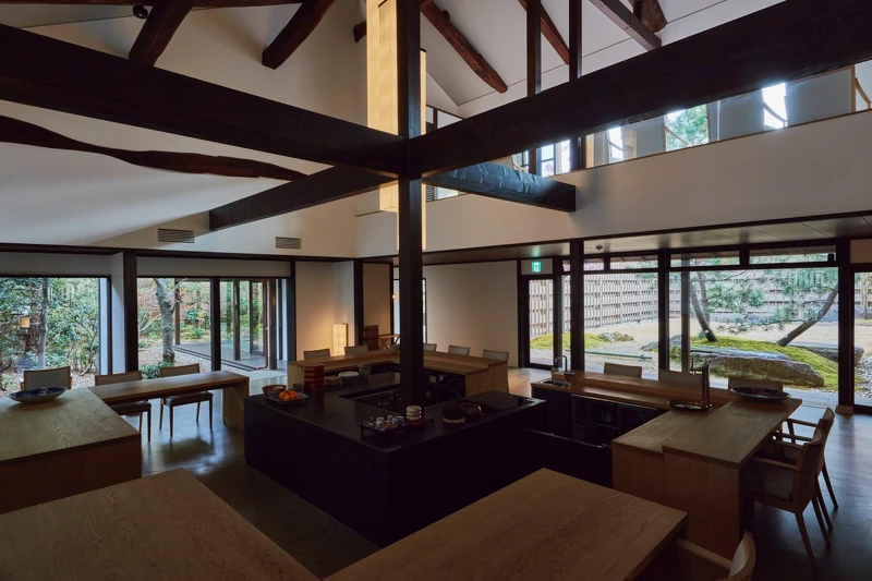 餐廳空間。 餐廳空間。