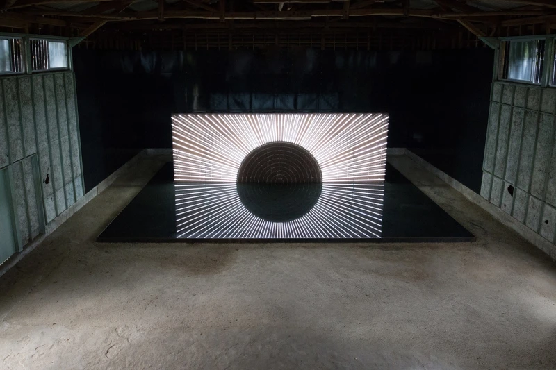 參觀桃島 Art Base Momoshima。 參觀桃島 Art Base Momoshima。