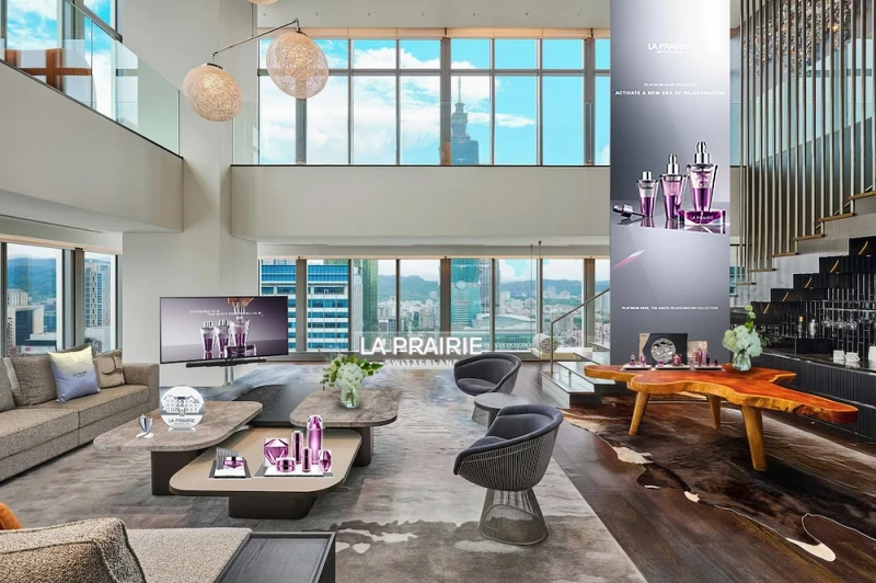 W Hotel總統套房示意圖。 W Hotel總統套房示意圖。