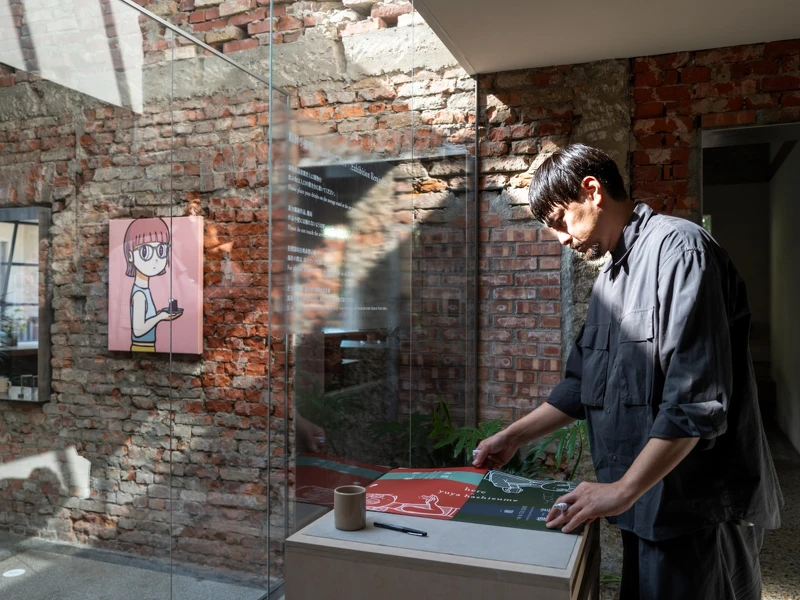 日本当代艺术家桥爪悠也(Yuya Hashizume)。 日本当代艺术家桥爪悠也(Yuya Hashizume)。