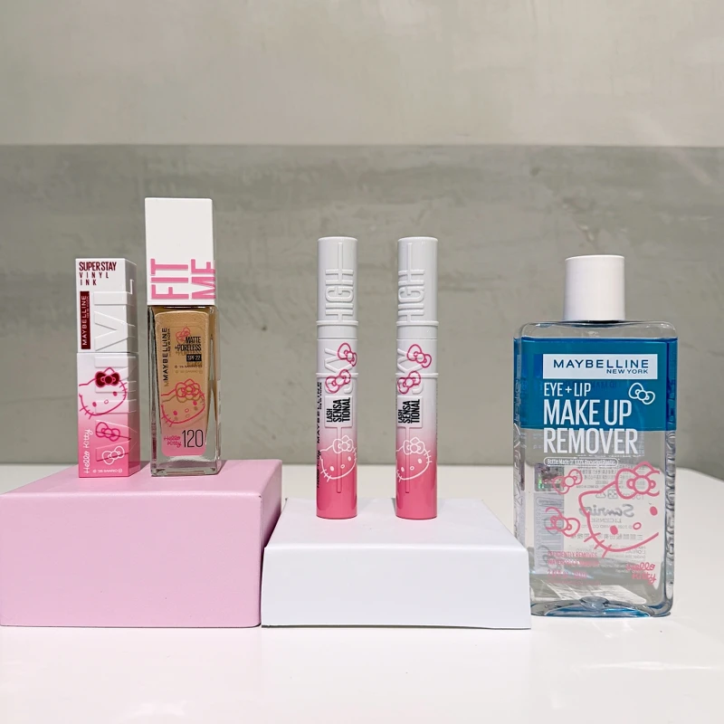 媚比琳x Hello Kitty輕柔眼唇卸妝液150ml大容量，NT234