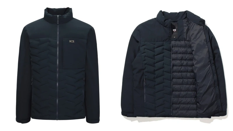 K2 男士輕薄短版羽絨服282,000韓元（約台幣6,017）