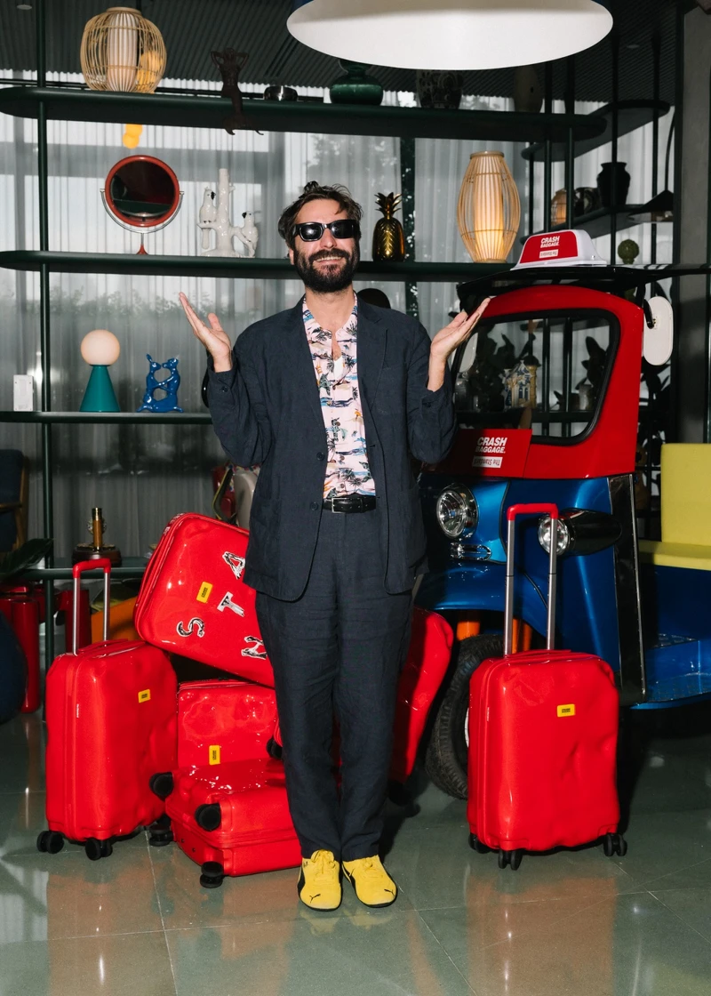 CRASH BAGGAGE 創辦人 Francesco Pavia。
