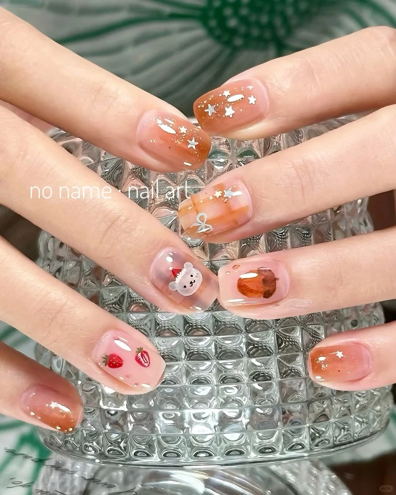 松果美甲範本(Photo/小紅書@是Aimee不是Amy)。