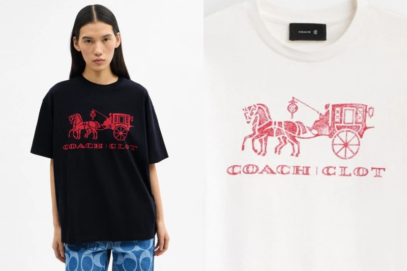 COACH CLOT馬車圖案休閒T恤 NT.4200