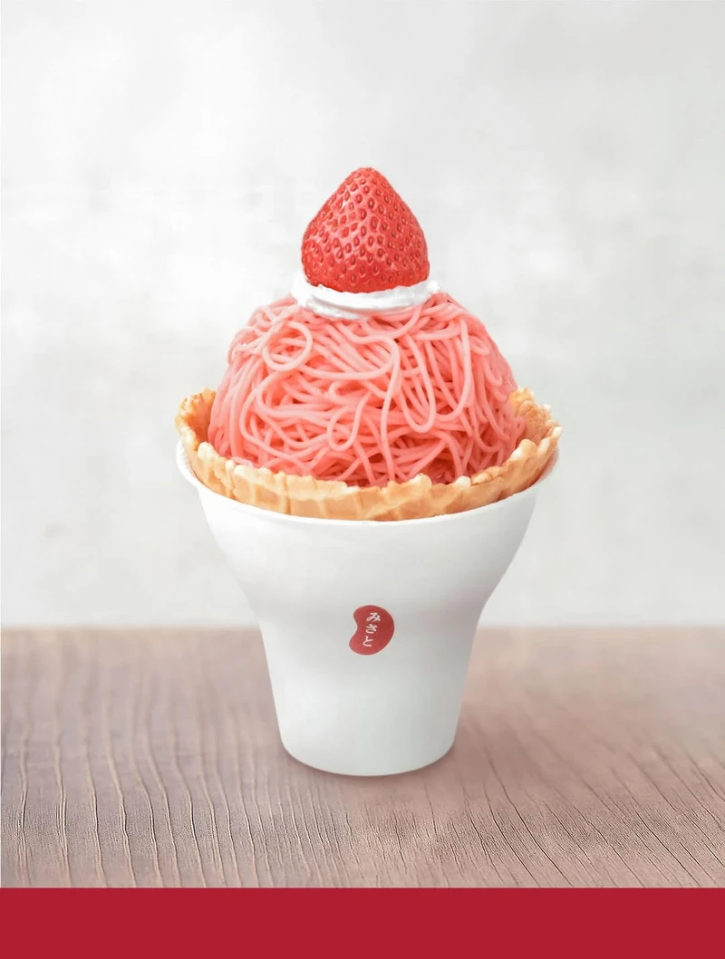 莓・蒙布朗聖誕霜淇淋（圖片來源／@misato.machitea_tp IG）