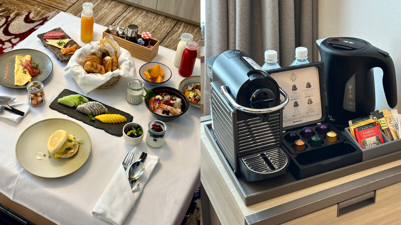 北海道Club Med Kiroro Peak可在室內享用早餐、Mini Bar