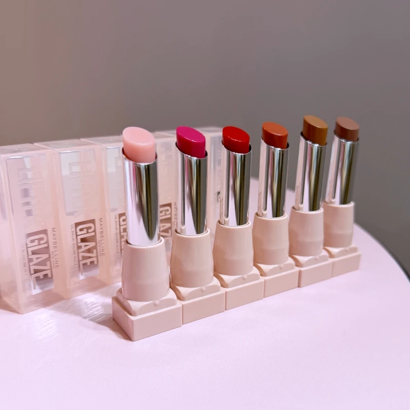 媚比琳水嘟嘟蜜光潤唇膏一共推出6色。