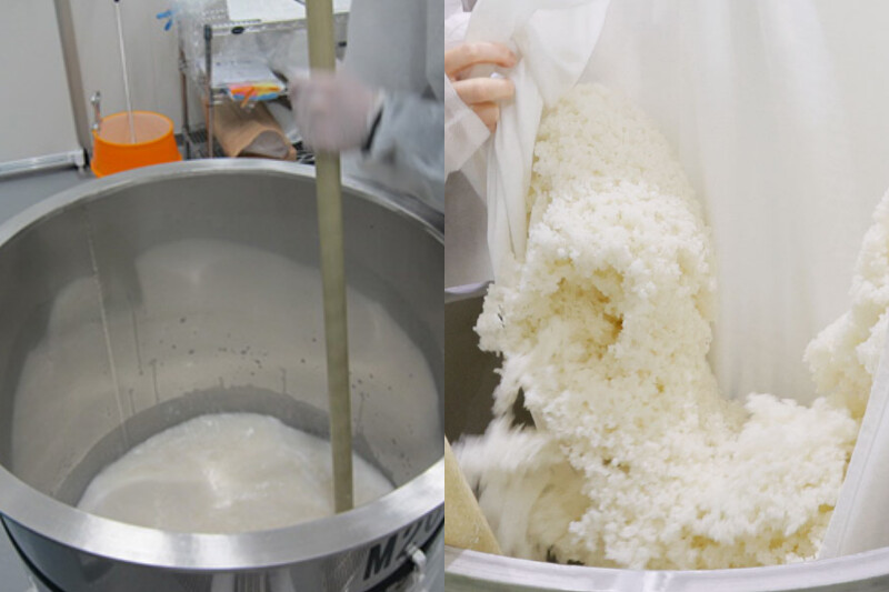 「Houraisen Sake Lab」提供小規模釀酒體驗。 「Houraisen Sake Lab」提供小規模釀酒體驗。