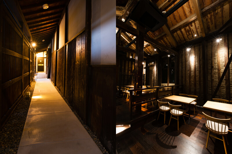 木造結構有著時光的痕跡,成了最美好的裝飾。 木造結構有著時光的痕跡,成了最美好的裝飾。