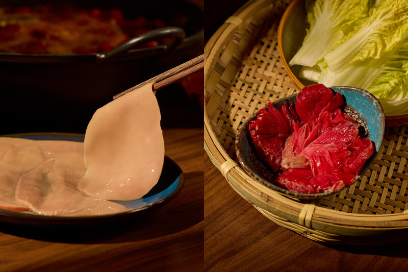 「大刀腰片」與「菊花郡肝」。 「大刀腰片」與「菊花郡肝」。