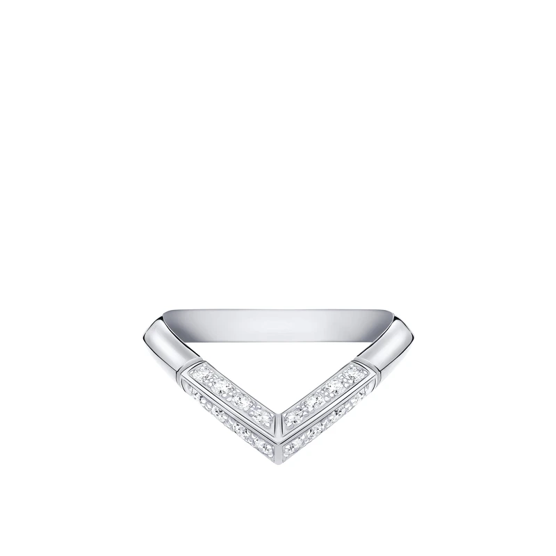 LV Diamonds Pavé V 戒指 - 配鉑金 NT$ 146,000