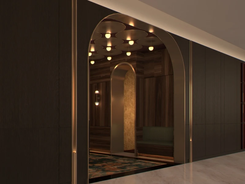 餐廳位於東區「SOGO 復興館BR4」 十樓，在百貨動線中刻意拉開與走道的距離。