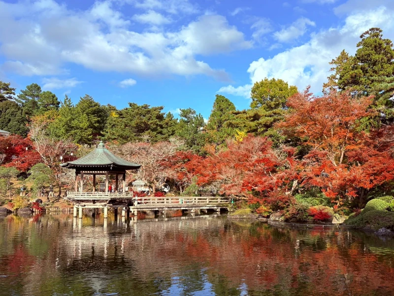 新勝寺之外的「成田公園」。